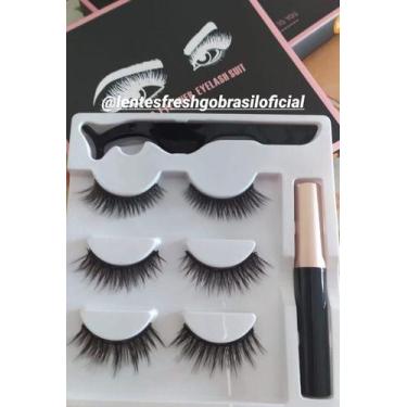Imagem de Cilios Magneticos Com Delineador E Pinça - Pronta Entrega - beaty belo