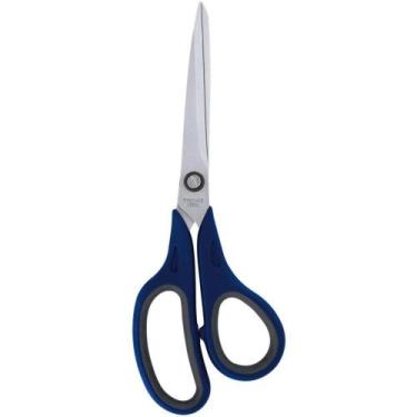 Imagem de Tesoura bazze b7200 21,5cm inox azul - SUMMIT