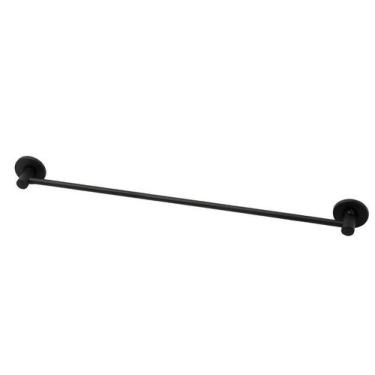 Imagem de Porta Toalha de Banho Standard Alumínio Preto Fosco - Montelar Acabame