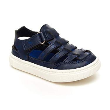 Imagem de Simple Joys by Carter's Sandália Frankie para bebês meninos, Azul marino, 18