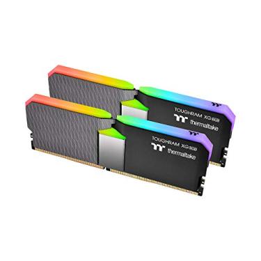 Imagem de Thermaltake TOUGHRAM XG RGB DDR4 4400 MHz 16 GB (8 GB x 2) 16,8 milhões de cores RGB Alexa/Razer Chroma/5 V memória sincronizada RGB R016D408GX2-4400C19A