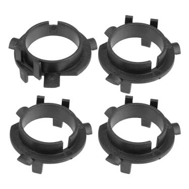 Imagem de uxcell 4 peças H7 Suporte adaptador de lâmpada de farol LED para carro soquete base de retentor de farol de carro apto para Kia Cadenza 2014