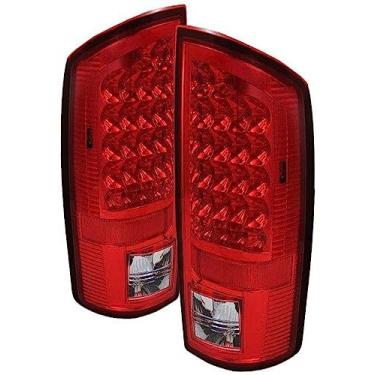 Imagem de Spyder Auto (ALT-JH-DR02-LED-RC) Dodge RAM Luz traseira vermelha/transparente LED - Par