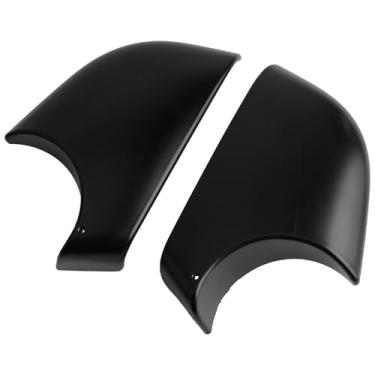 Imagem de Carbhub Capa de espelho retrovisor compatível com Tesla Model Y 2020-2023 Espelho retrovisor esquerdo direito capa inferior substitui 1495632-00-B 1495633-00-B 8202202 8202203