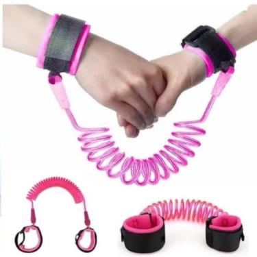 Imagem de Pulseira de segurança infantil - bazar do saara, Rosa