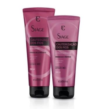 Imagem de Kit Eudora Siàge Cauterização dos Fios Shampoo + Condicionador