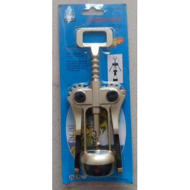 Imagem de Abridor de garrafa 18" 8cm ferro - CORKSCREW, prata , 150ml