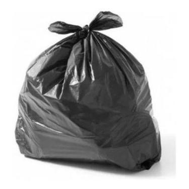 Imagem de Saco De Lixo 200L Litros Preto 24Un Resistentes - HIGIPACK