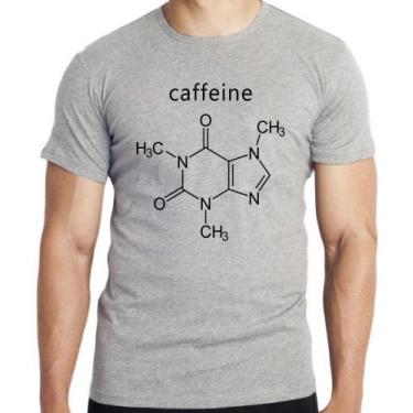 Imagem de Camiseta Fórmula Cafeína  Blusa criança infantil juvenil adulto camisa