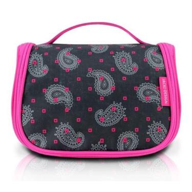 Imagem de Necessaire de Viagem Estampada Jacki Design Classic Preto