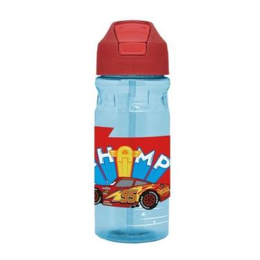 Imagem de Garrafa Yangzi C/ Canudo Carros 600ml 26932