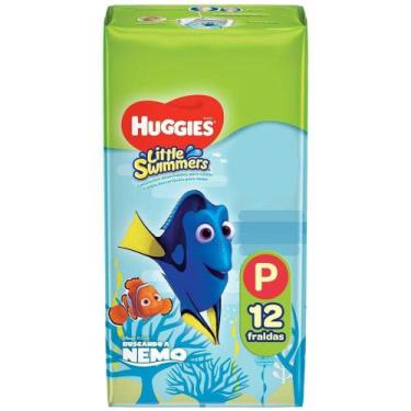 Imagem de Fralda Huggies Little Swimmers Tamanho P Pacote com 1 Fralda Descartáv