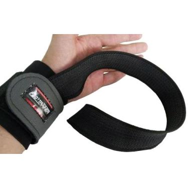 Imagem de Strap Fita Com Munhequeira preto Academia - Pro Trainer