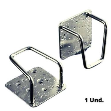 Imagem de 2 Suporte Porta Esponja Bucha De Aço Inox Para Pia Cozinha - stuff lif