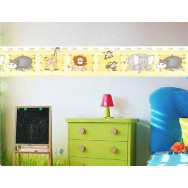 Imagem de Faixa bonder decorativa quarto infantil  jogo 04 peças med.10x100) - A