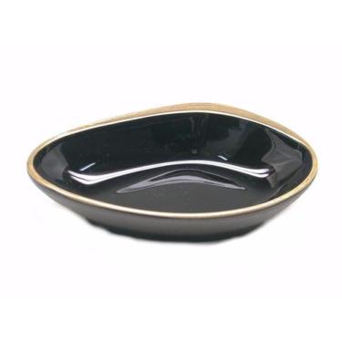 Imagem de Molheiras Para Shoyu Ou Molhos 50 ml Preto Dourado - AC
