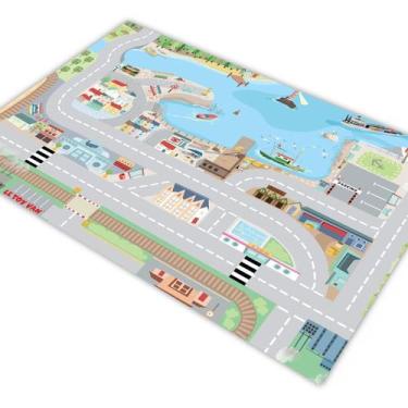 Imagem de Pista para Carrinhos Hotwheels Cidade Pesca Barco 1,8x1,2m - PlimShop