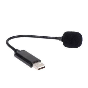Imagem de Mini Microfone Usb 2.0 c/ Haste Flexível Para Computador Note - SANCAI