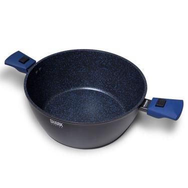 Imagem de Panela Polishop Ichef Ultra Family Size Shark Series Azul 28cm | Azul