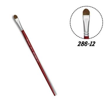 Imagem de Pincel Condor 286-12 Língua de Gato Sintéitco Cabo Longo