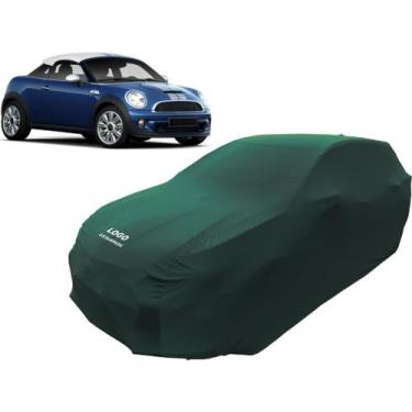 Imagem de Capa Automotiva Para Mini Cooper Coupé Jcw Tecido Cor Preta - Mz, Verd