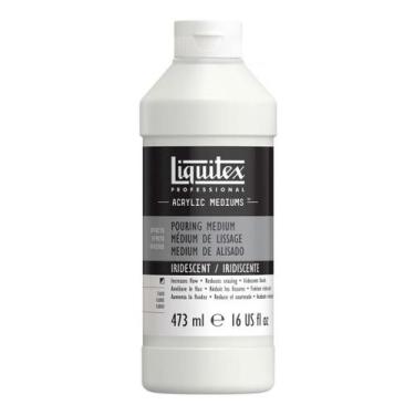 Imagem de Médium Pouring Iridescente Para Pintura Liquitex 6016 473ml