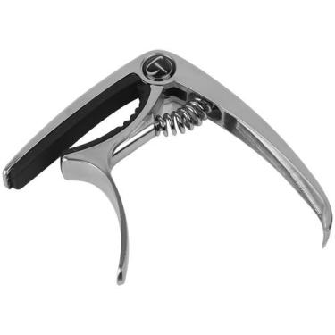 Imagem de Capotraste Para Violão Guitarra Em Alumínio - Prata - Cpt20 - Tonante