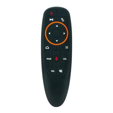 Imagem de Allimity Controle remoto substituído por voz adequado para MAGIC/BOSH/HITASHI/LGDUBAI/SAMSONG com mouse de ar sem fio RF de 2,4 G