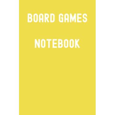 Imagem de Board Games Notebook: Orb of Harmony Yellow Matte Finish Lined Journal, 120 Pages, 6 x 9, Gift For Thinkers, List Makers and Doers (Board Games Notebook Journal)