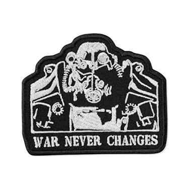 Imagem de Fallout T-45d Power Armor Silhouette bordado para passar a ferro (8,9 cm x 7,6 cm)