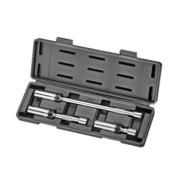 Imagem de Conjunto de soquete giratório magnético de 3/8" com 3 peças, 1,5 cm, kit de serviço de vela de ignição universal magnética, 3 peças - 10 cm, 15 cm e 28 cm de comprimento - da Kauplus