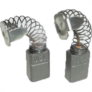 Imagem de Carvao Serra Marmore Makita 4100 337 - Kit C/10 - METAL GRAFITE