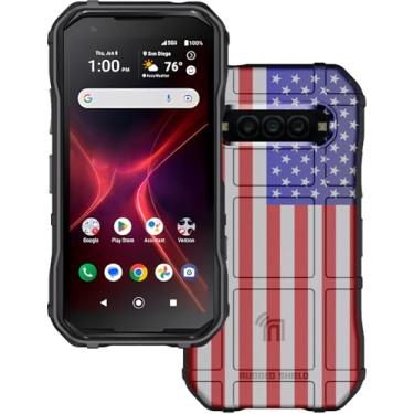 Imagem de Nakedcellphone Série Special Ops compatível com Kyocera DuraForce Pro 3, capa protetora robusta armadura tática [anti-impressão digital, textura de aderência fosca] - Bandeira dos EUA