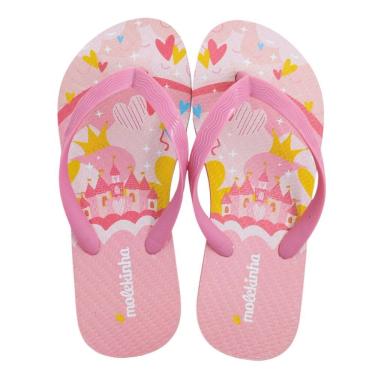 Imagem de Chinelo Dedo Infantil Menina Casual Dia a Dia Escola Passeio Praia Molekinha 2364.300