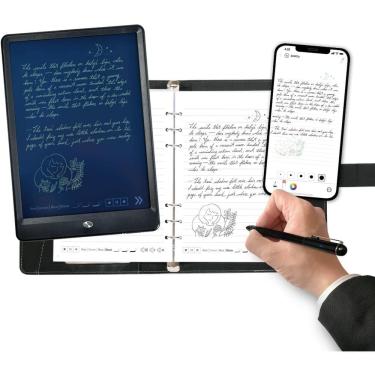 Imagem de Caneta inteligente Ophayapen SmartPen+caderno+placa de escrita