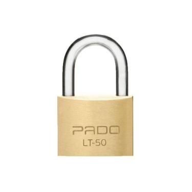 Imagem de Cadeado de Latão Segredos Iguais LT 50mm c/ 2 chaves - Pado