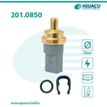 Imagem de Sensor de temperatura Volkswagen Polo Sedan 2004 a 2014 - IGUAÇU