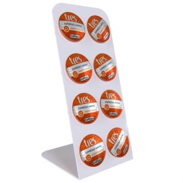 Imagem de Suporte Porta Organizador De Mesa Compatível com Até 8 Cápsulas de Caf