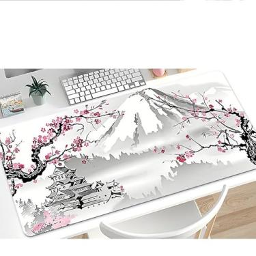 Imagem de Mouse pad ergonômico premium com base antiderrapante e bordas costuradas (MY068, médio)