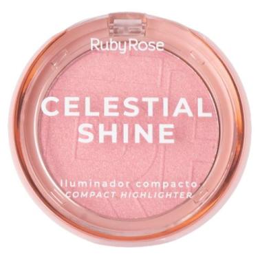 Imagem de Iluminador Facial Compacto Celestial Shine Ruby Rose HBM701, Radiant A