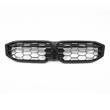 Imagem de Grade Frontal BMW 320 330 340 GP Black Piano Cromado Diamond - Veon