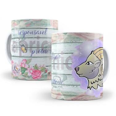 Imagem de Caneca de Cerâmica Personalizada 325ml Signos - Mecolour