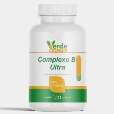 Imagem de Complexo B Concentrado 120 Cápsulas – Suplemento Alimentar Verde Cápsula, Fórmula com Vitaminas do Complexo B