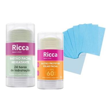 Imagem de Bastão Cuidado Facial Hidratante Protetor Solar FPS60 Ricca