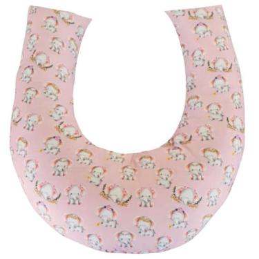 Imagem de Almofada Amamentação para Bebê Sublimada com Zíper - AVM Enxovais, Ele