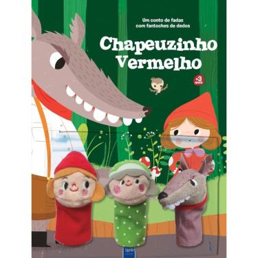 Imagem de Um conto de fadas com fantoches de dedos: Chapeuzinho Vermelho