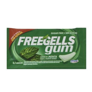 Imagem de Chiclete Freegells Menta 8g - Riclan