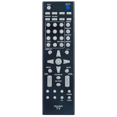 Imagem de Controle remoto de substituição RM-C2060 compatível com JVC LCD TV LT-32P510, LT-46PM51, LT-46P510, LCT2614-001B-A, LT-42P510, 0610TMH-MW-ST, LT-42PM51, LT32P510, LT4660. PM51, LTD. 46P510, LT42P510