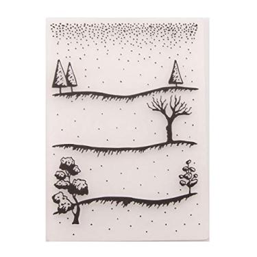 Imagem de Welcome to Joyful Home, pasta de gravação de fundo com vista de árvore de Natal para fazer cartões, floral, faça você mesmo, álbum de recortes, plástico, álbum de fotos, cartão, papel, faça você mesmo