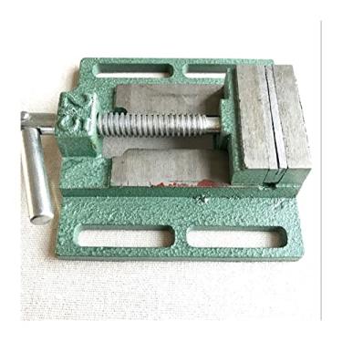 Imagem de Torno de bancada, 1 peça, utilidade doméstica, 6,3 cm, mini alicate de mesa de 6,3 cm, pequeno parafuso de alimentação, máquina de parafusos, marcenaria, torno de bancada, tornos para marcenaria